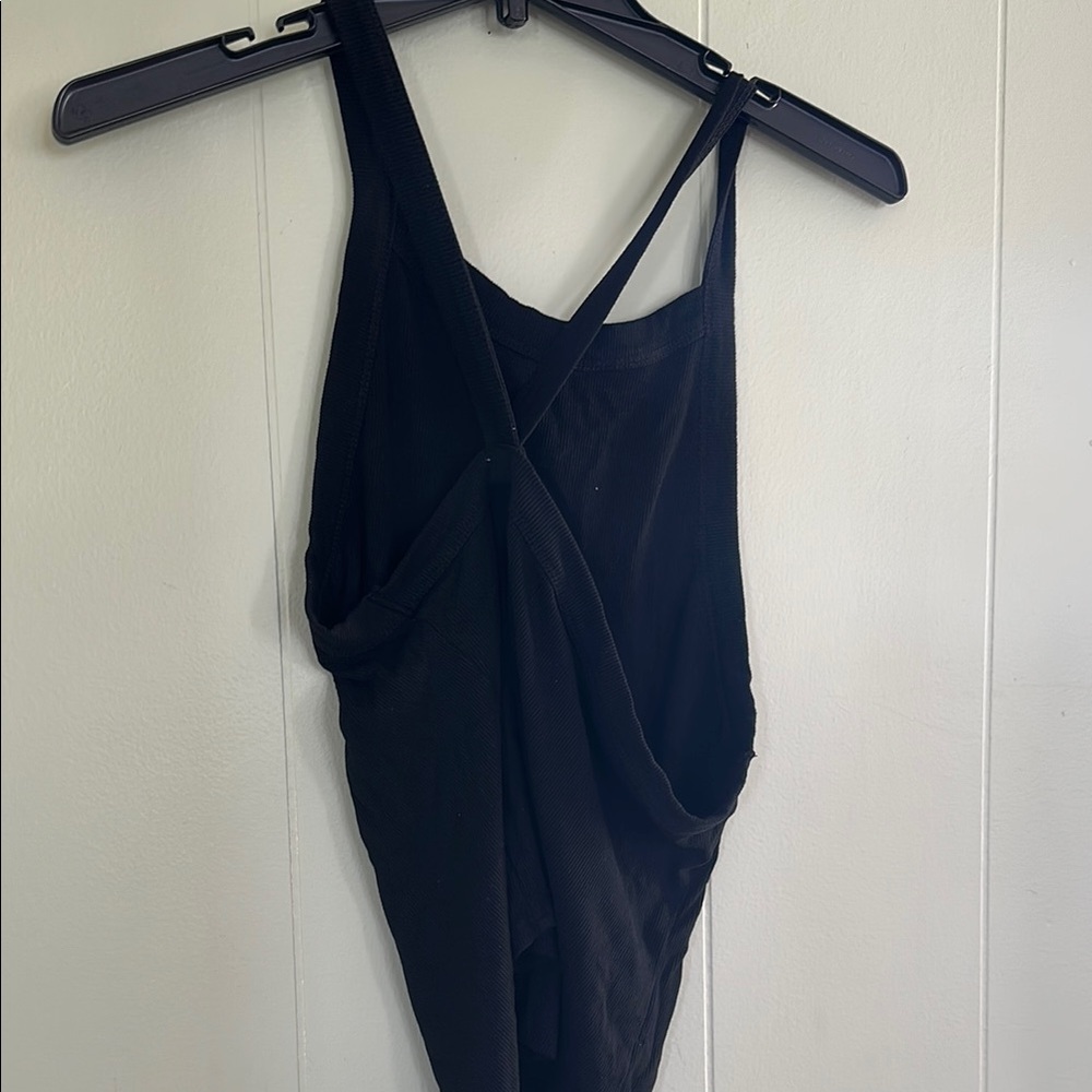 Black Strappy Tank